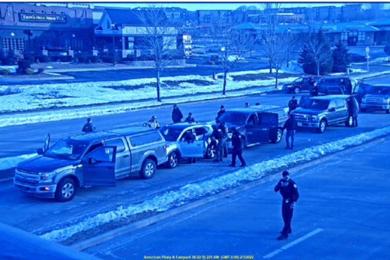 Raw video from Feb. 3, 2022, after the arrest of Quadren Wilson in Madison.