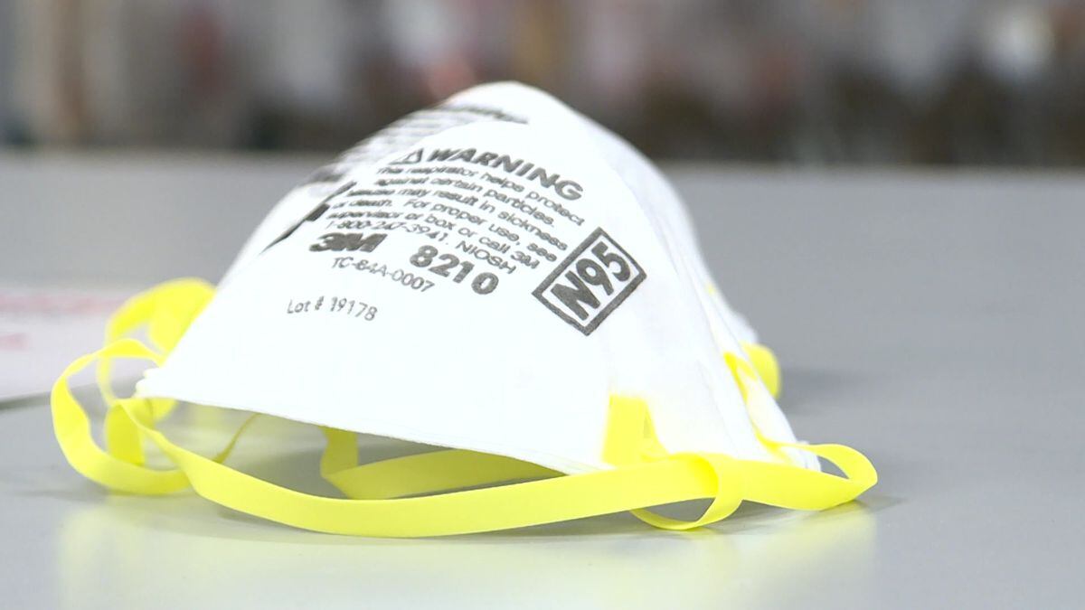 Forward Pharmacy says N-95 face masks have heavier filters than the lightweight, over-the-ear...