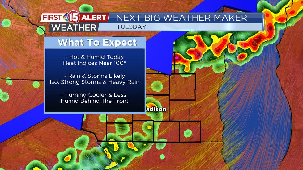Next Big Weather Maker - Cold Front