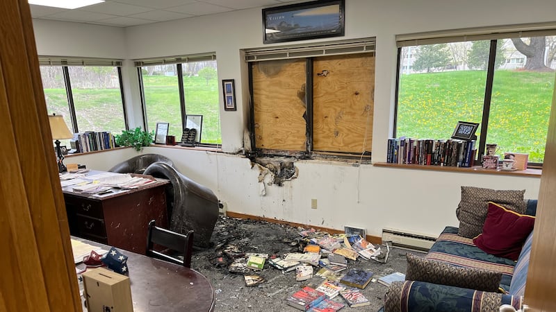 possible arson at a pro-life building in madison