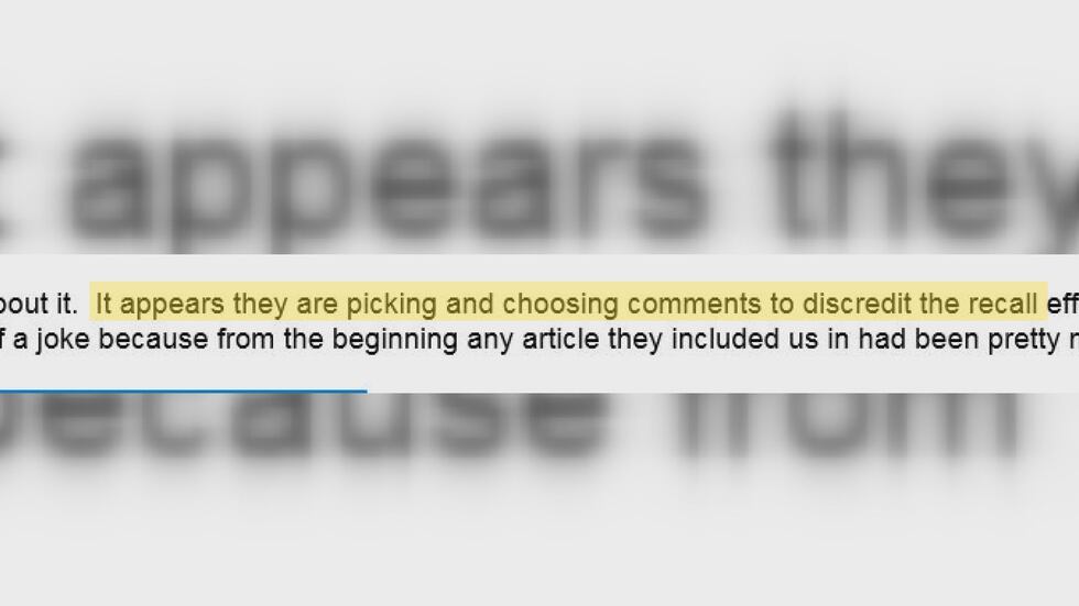 Organizer Misty Polewczynski responds to accusations of mixed messages in an email to NBC15 News.