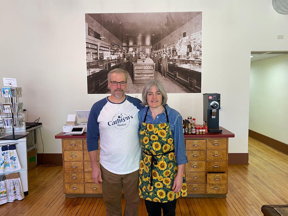 Cliff Gonyer and his wife Cari bought the storefront in 2019 and remodeled it.