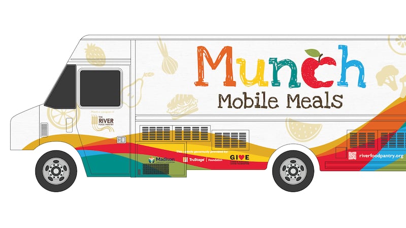 The traveling van will also include a cooler, freezer, heating cabinet, serving window, fresh...