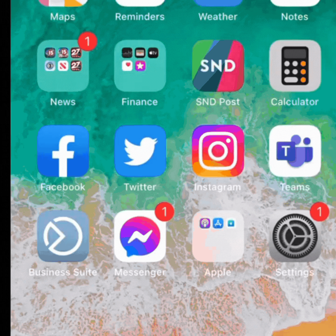 Be sure to update your phone to the latest version. Here's where you go on an iPhone. It...