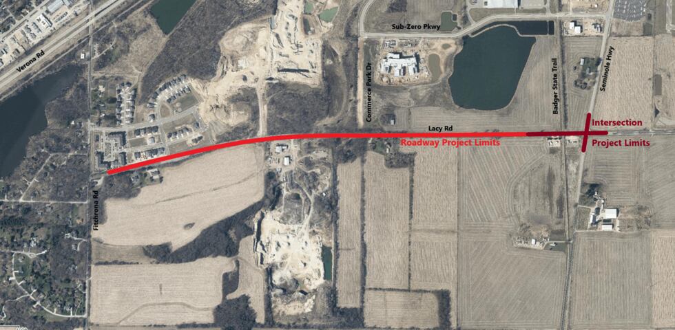 Lacy Road construction complete