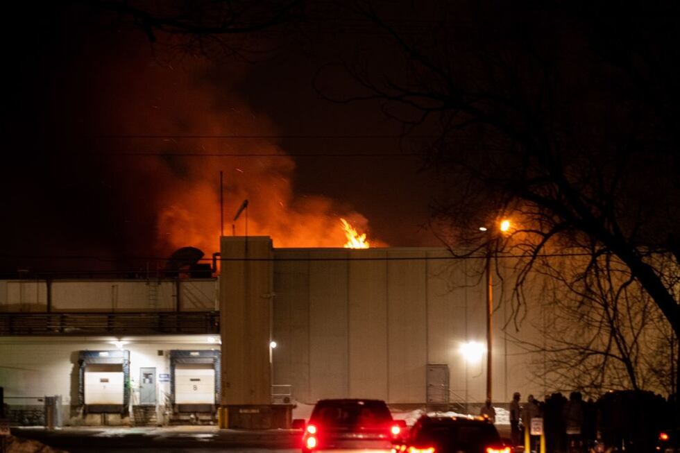A fire at Associated Milk Producers Inc. started in a room that stored butter.