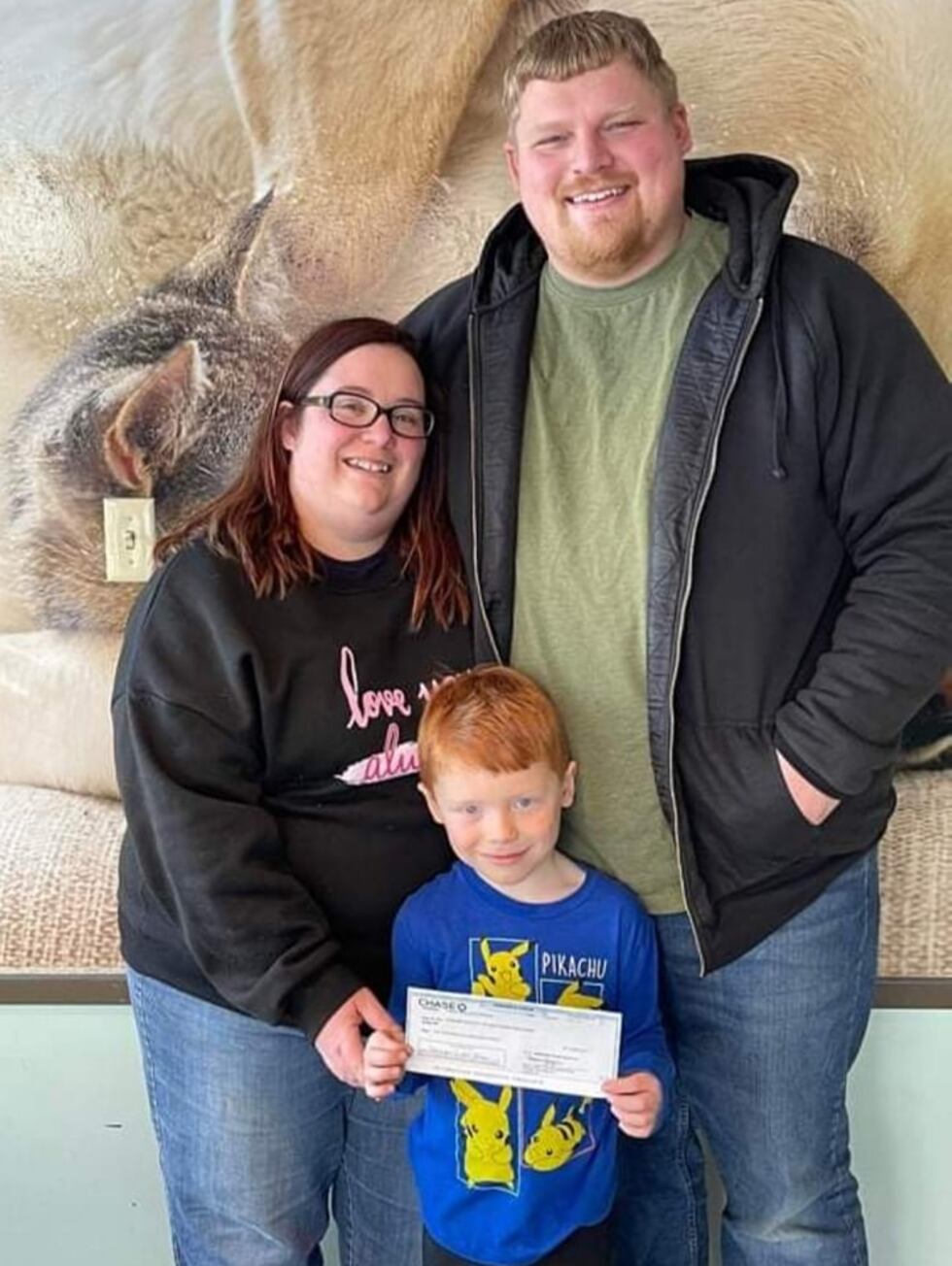 The Striegel family of Janesville raised $5,000 for the Humane Society of Southern Wisconsin