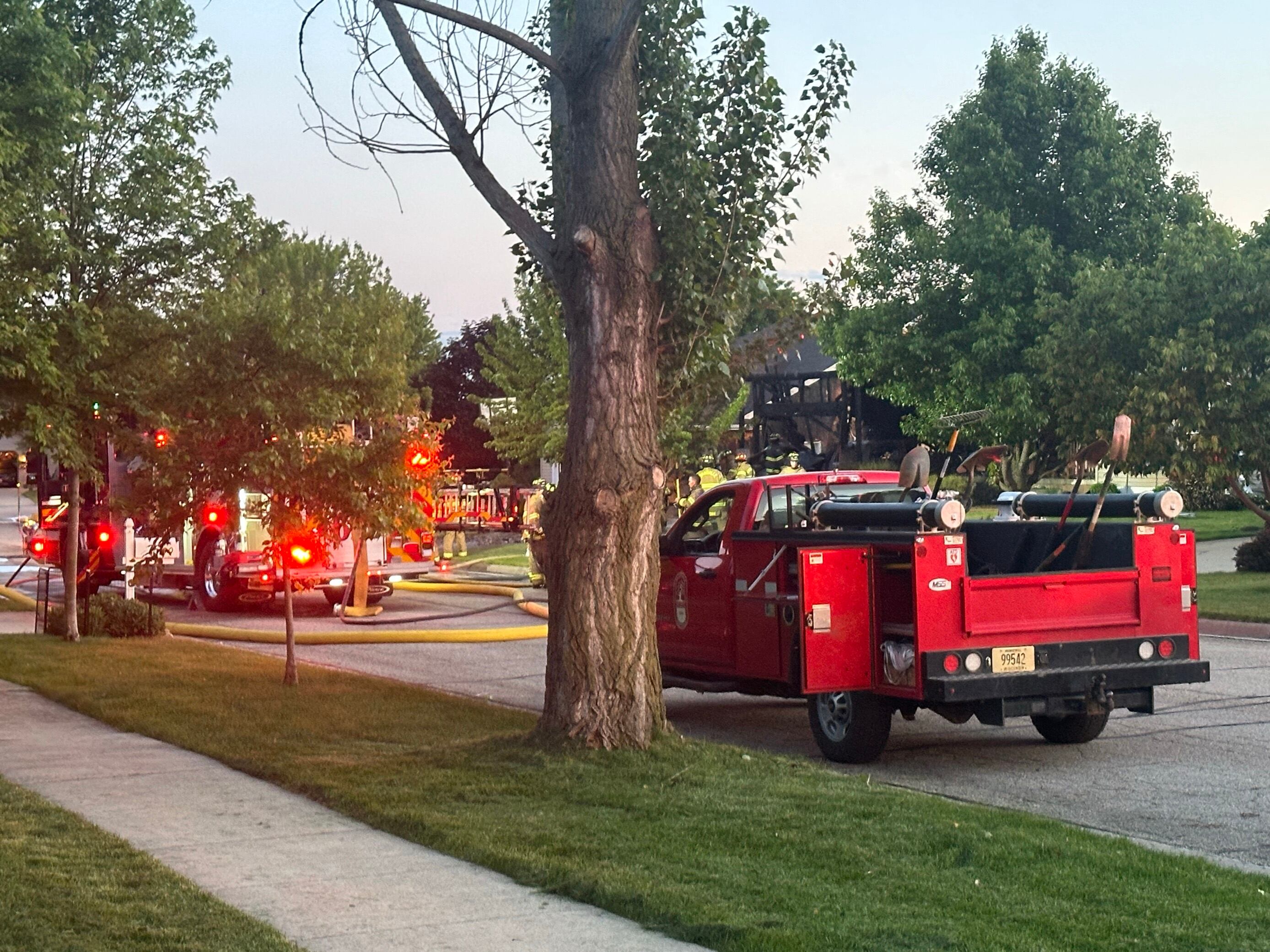 Crews responding to house fire in Evansville - Vimarsana News