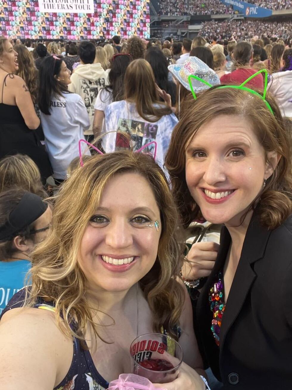 Katelyn Mclaughlin at Taylor Swift concert