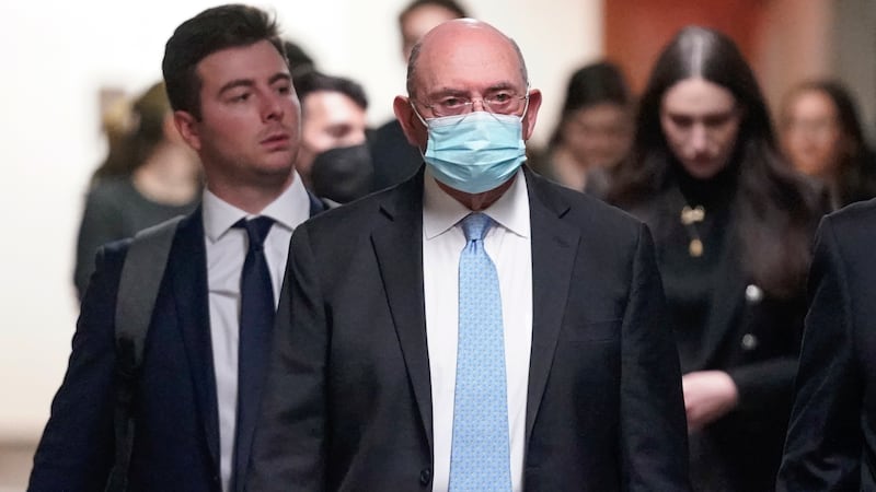 Trump Organization's former Chief Financial Officer Allen Weisselberg arrives at the courtroom...