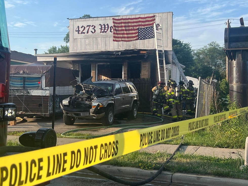 A fire caused significant damage at a tattoo parlor in Madison, on Tuesday, July 18, 2023.