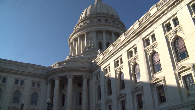 The Wisconsin Capitol in Madison, Wis.