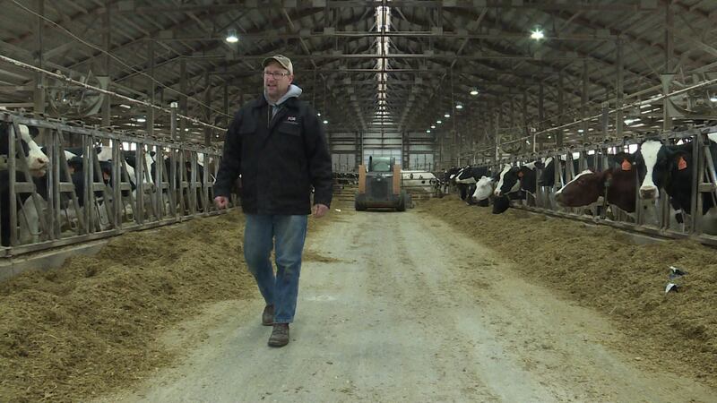 Mitch Breunig is a dairy and crop farmer in Sauk City.