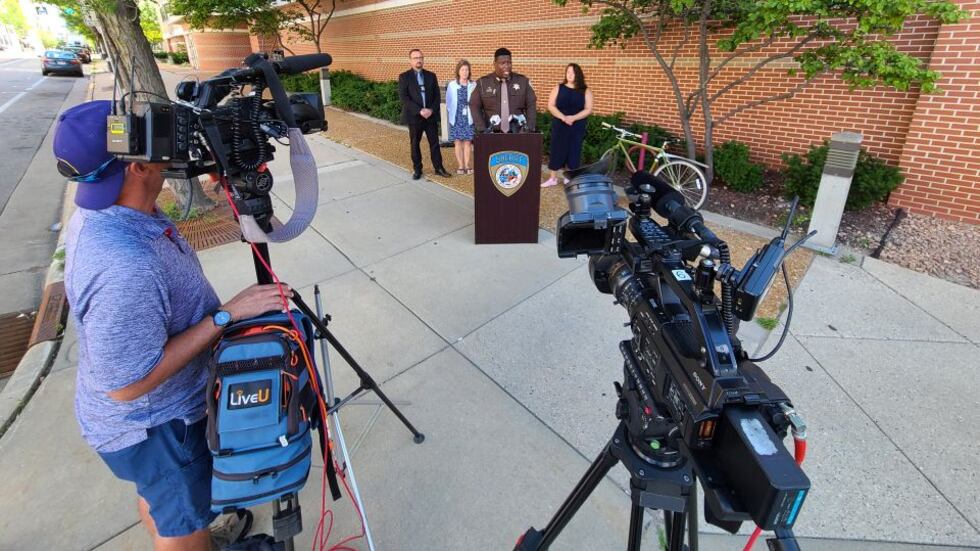 Dane Co. Sheriff Kalvin Barrett announces, on August 16, 2021, the Sheriff's Office will stop...